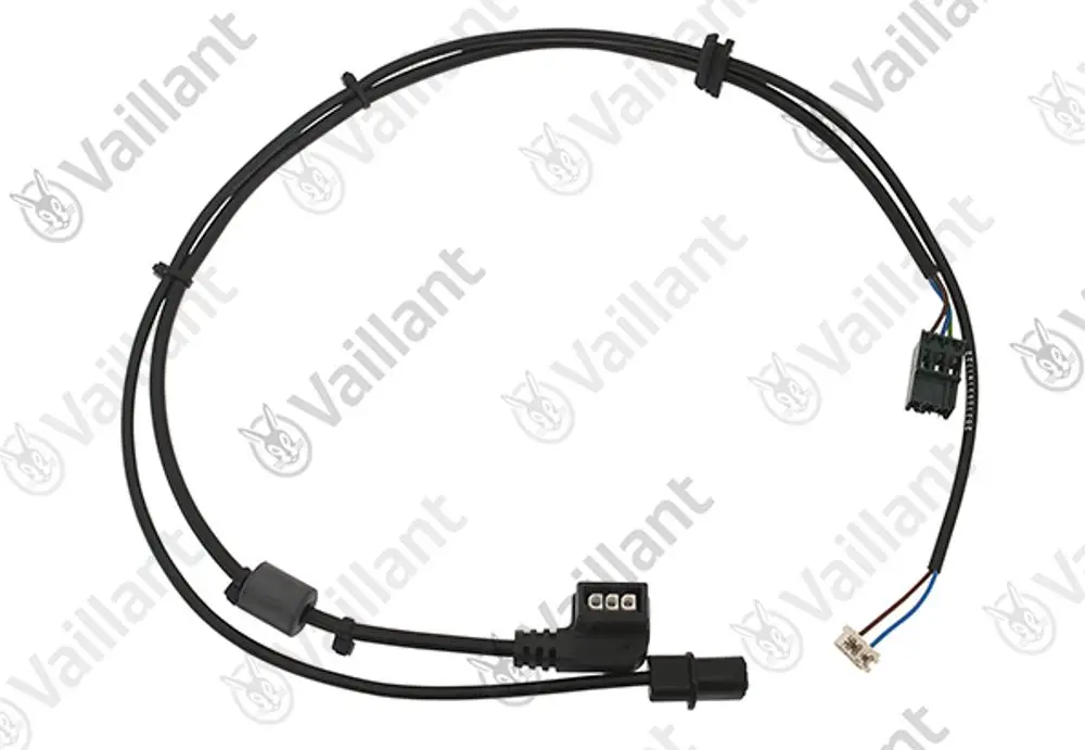 Vaillant Kabel mit mehreren Anschlüssen, verlaufend in einer Schlaufform. Eignet sich für den Einsatz in Pumpen von Wilo, insbesondere VC-Modelle.